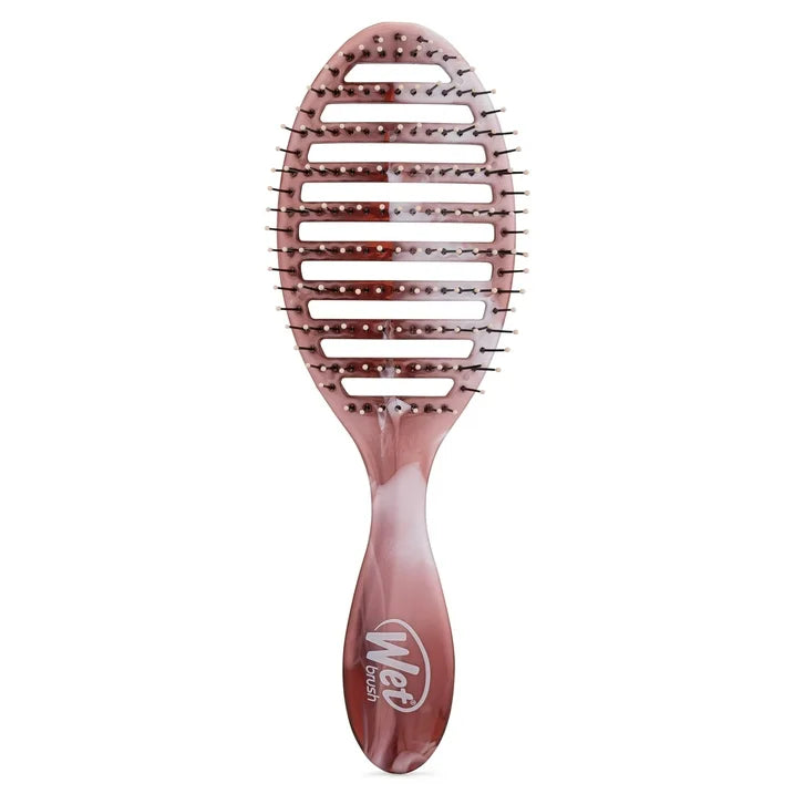 Wet Brush Dulce de Cristal de Mar Velocidad Cepillo de Cabello Seco - Rosa 1Uds