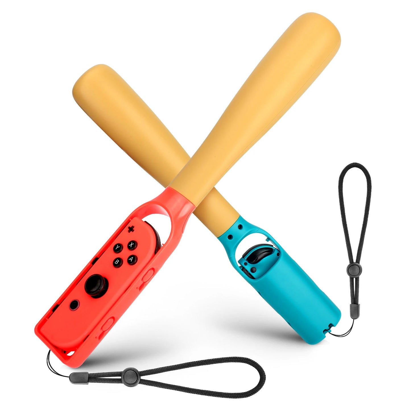 2 Empuñaduras de Mango de Bate de Béisbol Compatible con  Nintendo Switch/controlador Joy-Con Oled, Accesorios para Juegos Deportivos Somatosensoriales