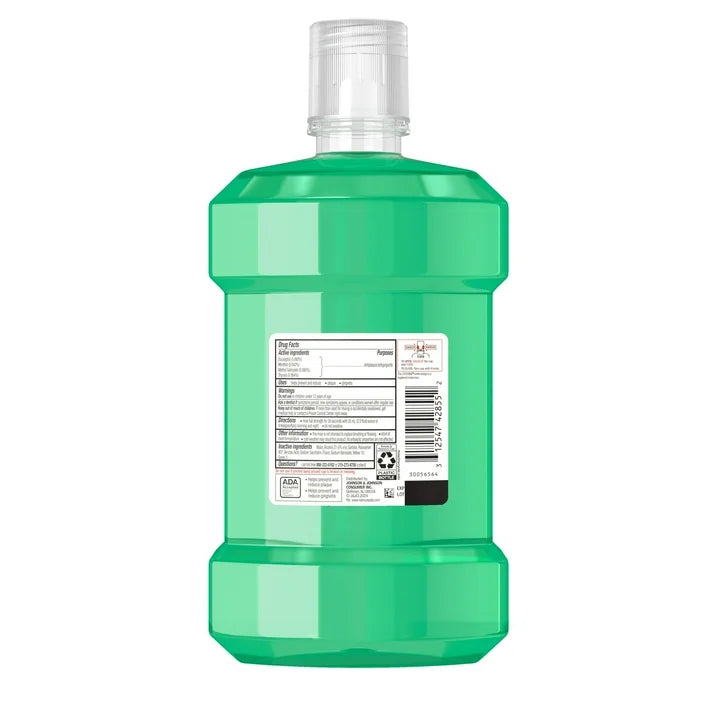 Listerine Freshburst Enjuague Bucal/enjuague Bucal Antiséptico Mint, 1,5 L