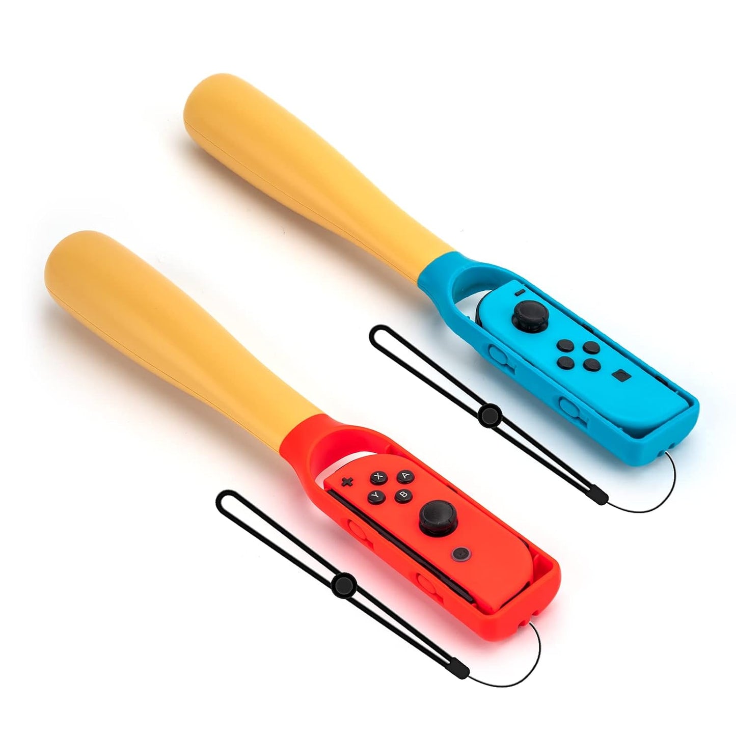 2 Empuñaduras de Mango de Bate de Béisbol Compatible con  Nintendo Switch/controlador Joy-Con Oled, Accesorios para Juegos Deportivos Somatosensoriales