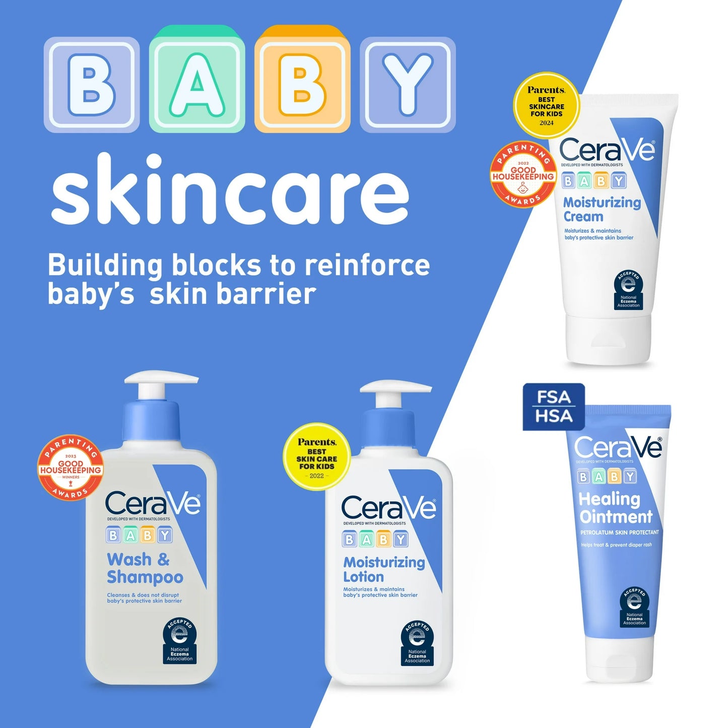 CeraVe Baby Healing Ointment para Sarpullido de Pañal y Piel Seca Agrietada para Bebé 85gr