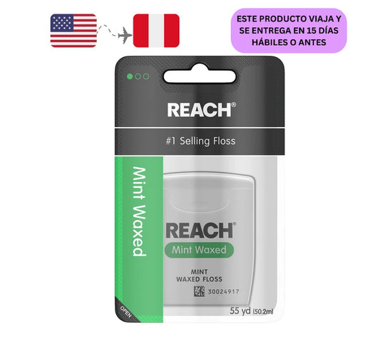 Reach Hilo Dental Encerado de Menta 55 Yardas