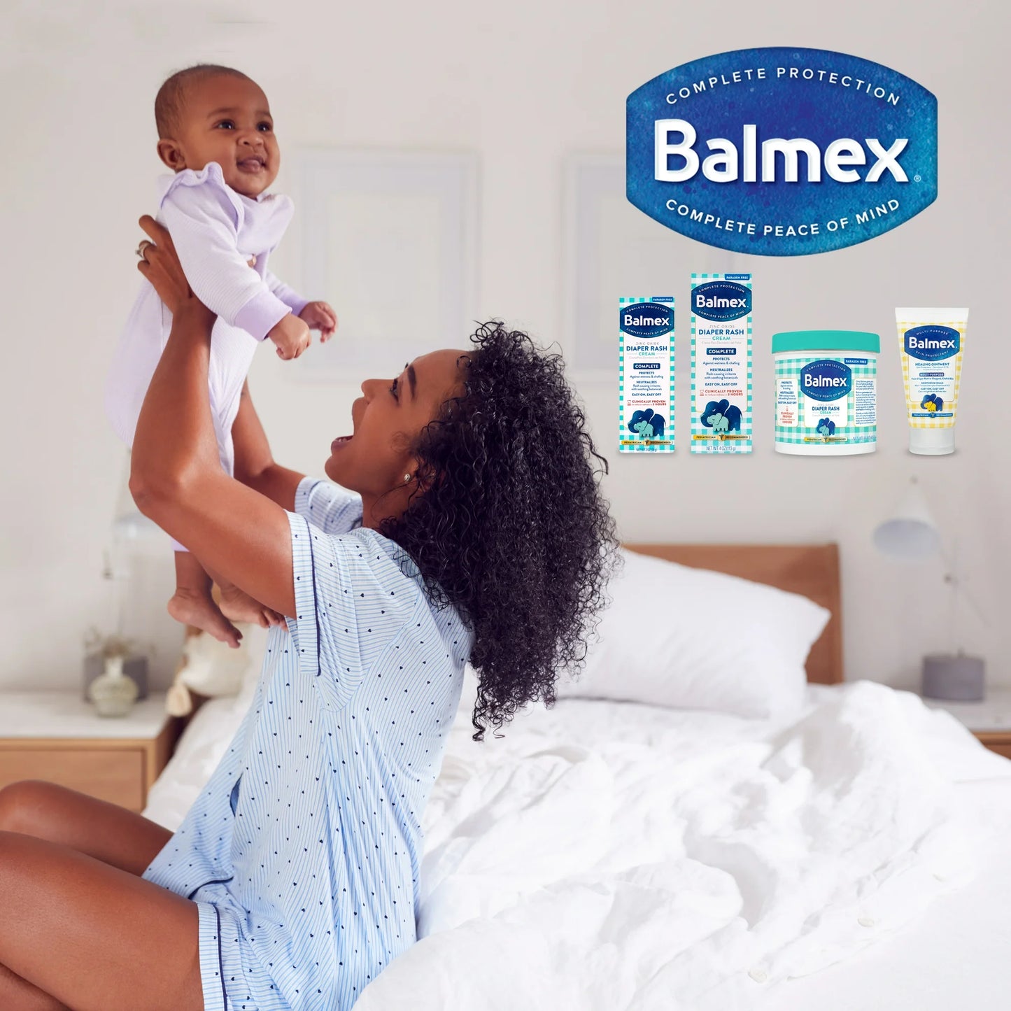 Balmex Complete Crema para la Piel con Óxido de Zinc y Relajantes Botánicos 113g