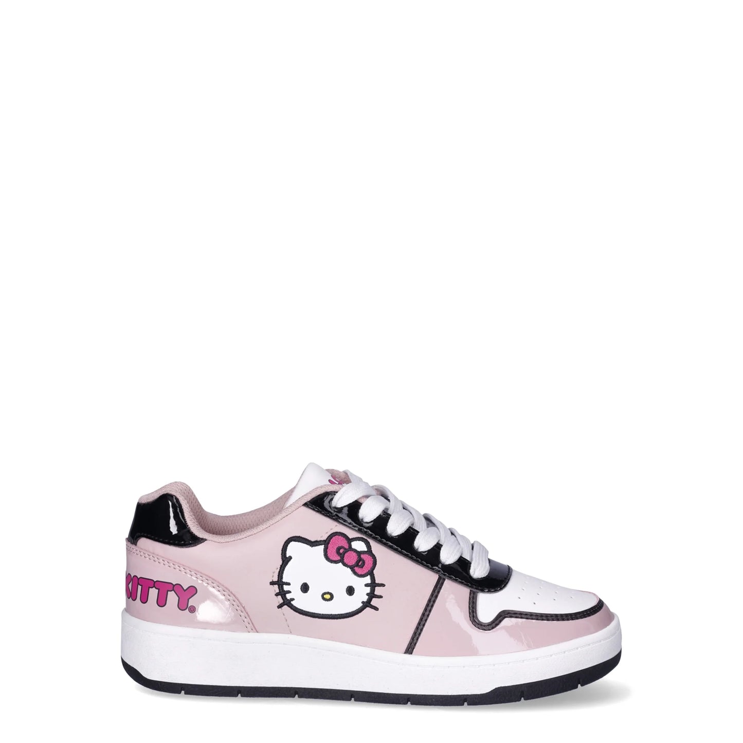 Hello Kitty Zapatillas by Sanrio Rosa Casual Court para Mujer, Talla 7