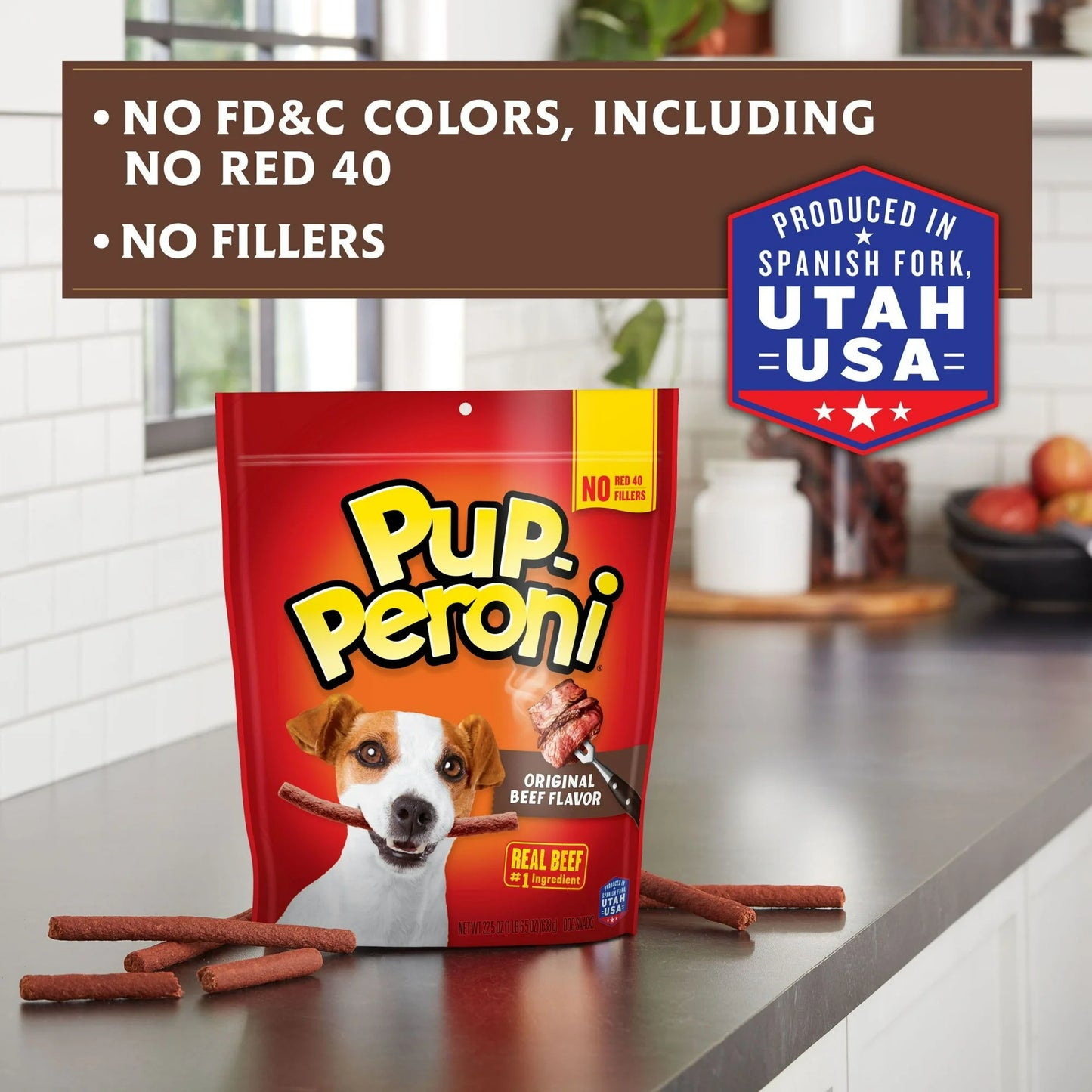 Pup-Peroni Sabor de Carne Original Golosinas para Perros 35oz